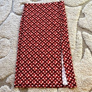 LOFT Print Maxi Skirt